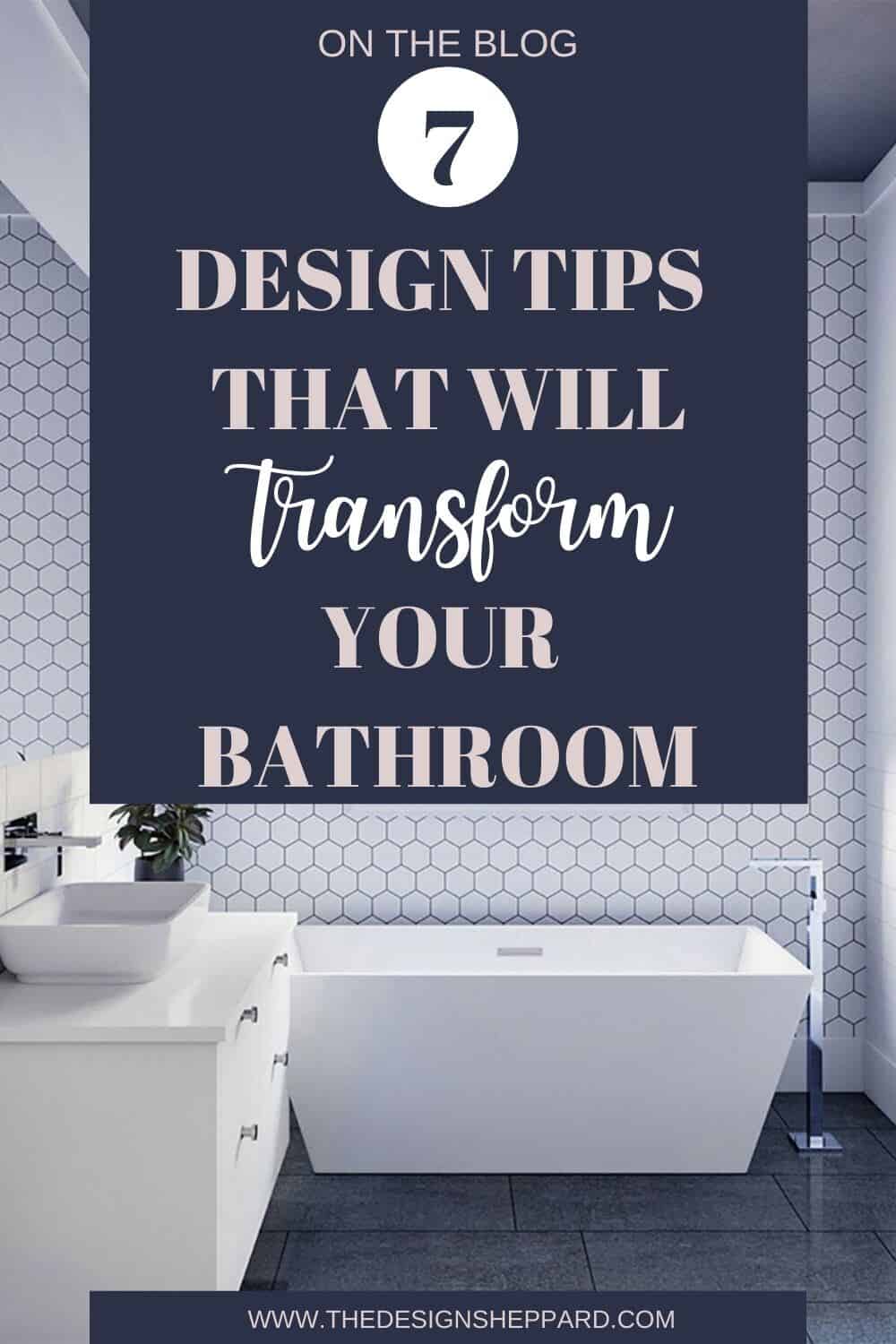 Bathroom design tips