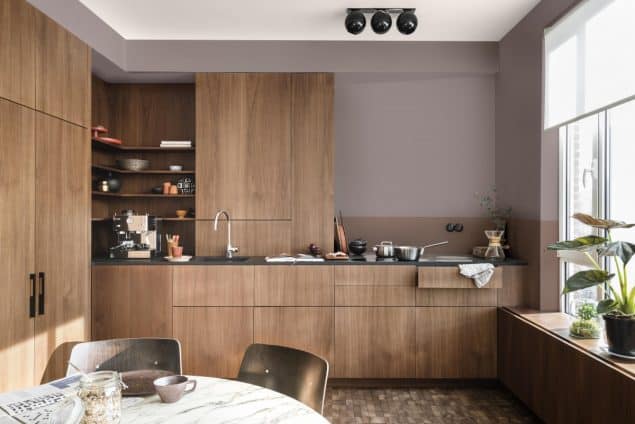 2018 Colour Trends - Dulux Heart Wood Kitchen