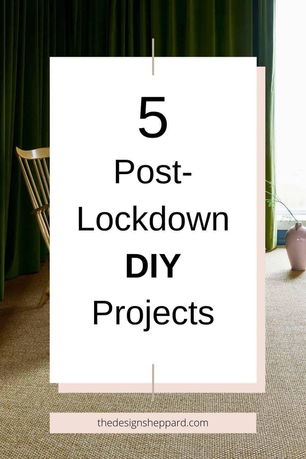 Top 5 post-lockdown home improvement jobs 