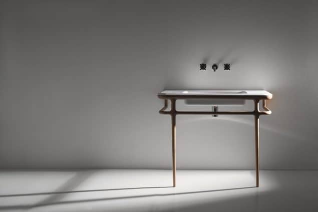 Armonia bathroom console by Antonio Lupi