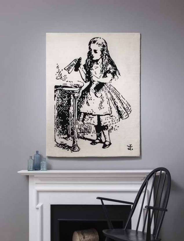 Alice in Wonderland Rug from Rugmaker