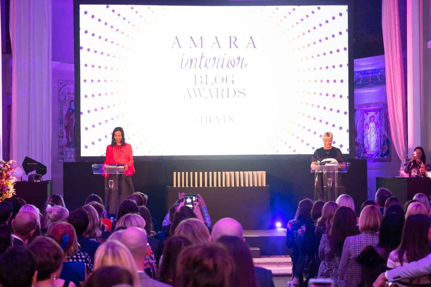 Amara Interior Blog Awards 2018 at One Marylebone