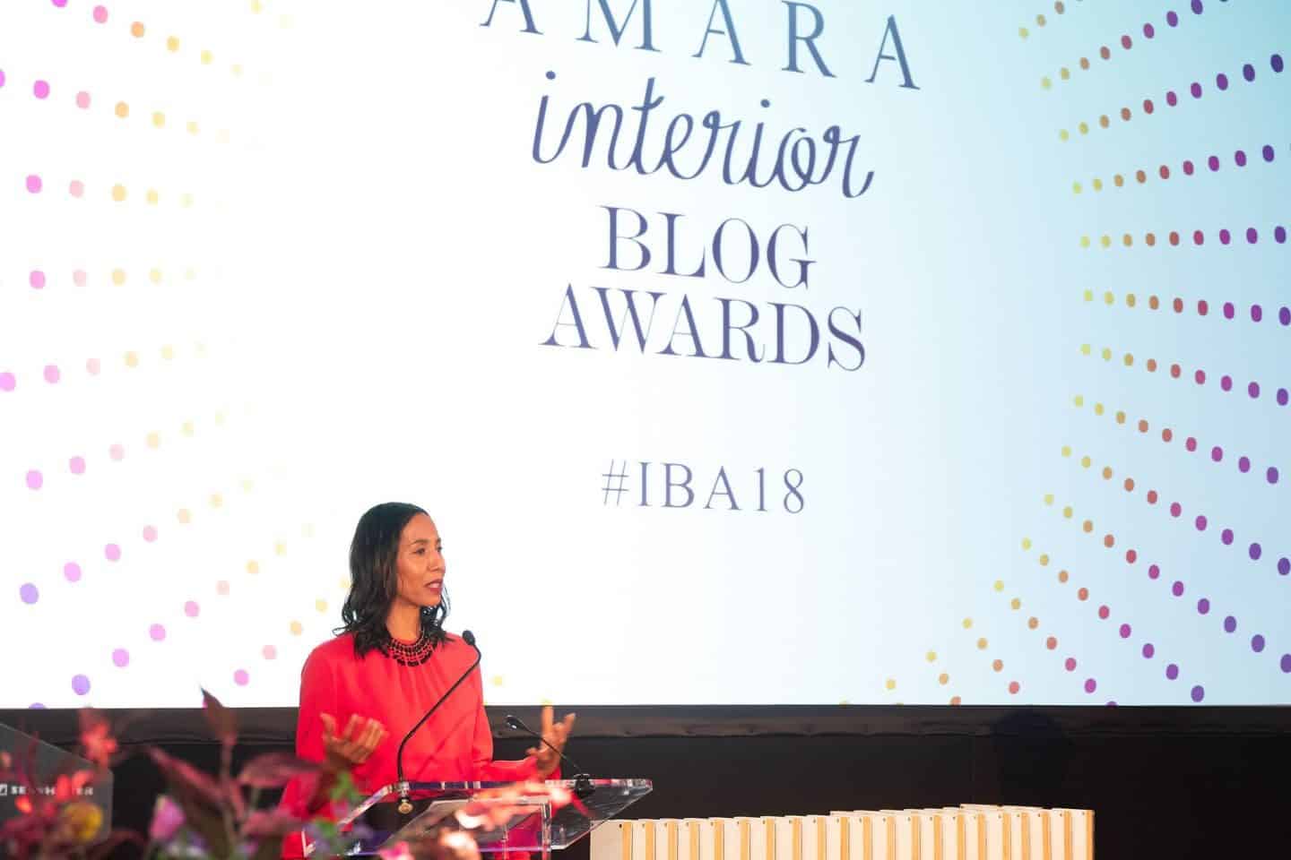 Amara Interior Blog Awards 2018 at One Marylebone