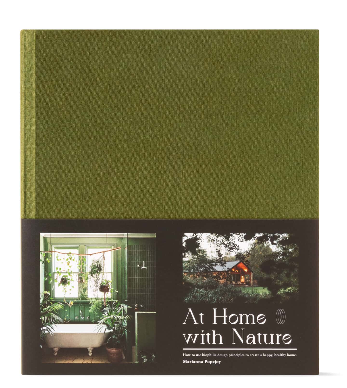 The biophilic design book 'At Home With Nature' by Marianna Popejoy.