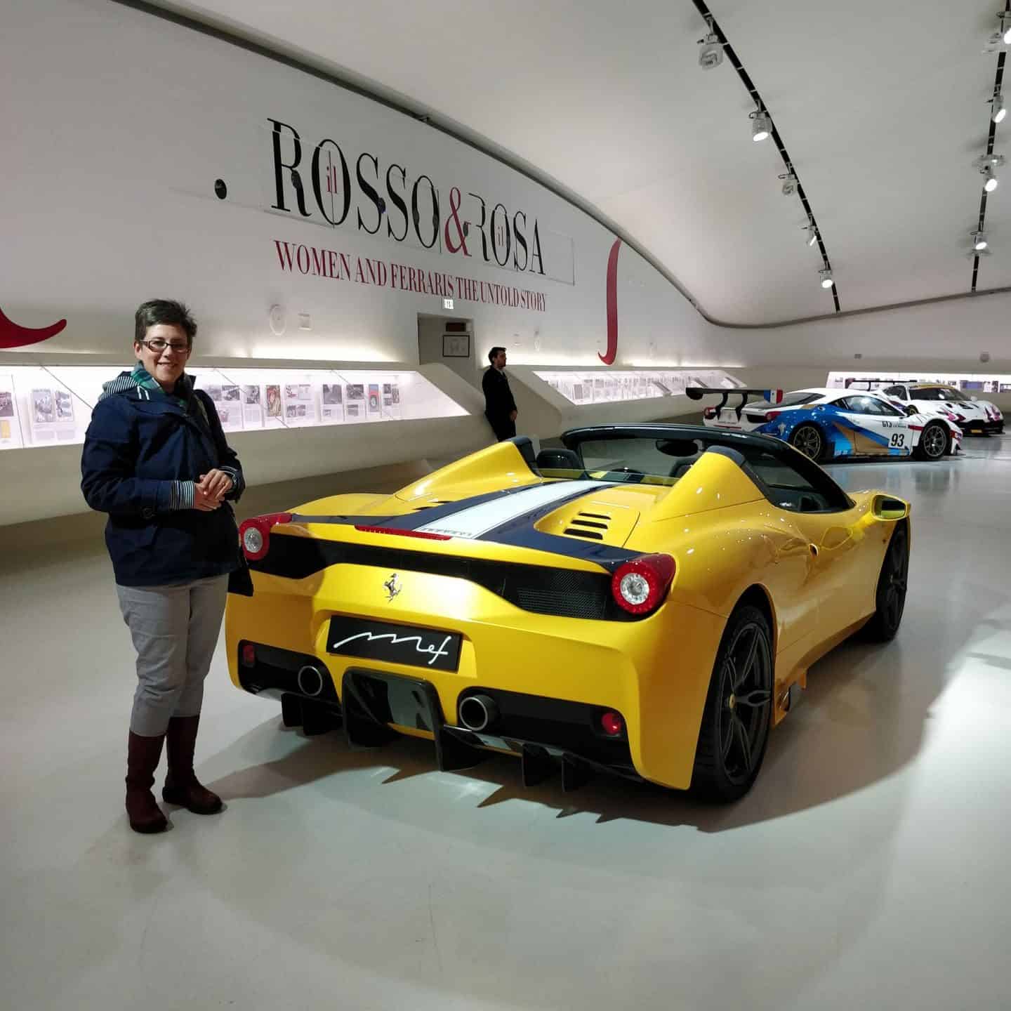 The Ferrari Museum in Italy