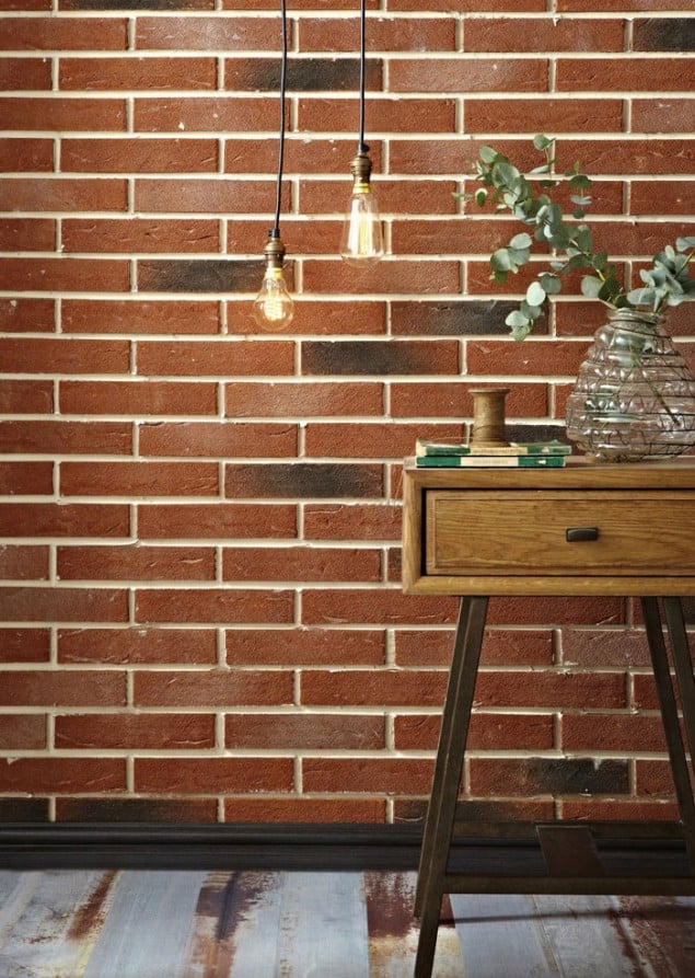 Brick effect tiles from Topps Tiles