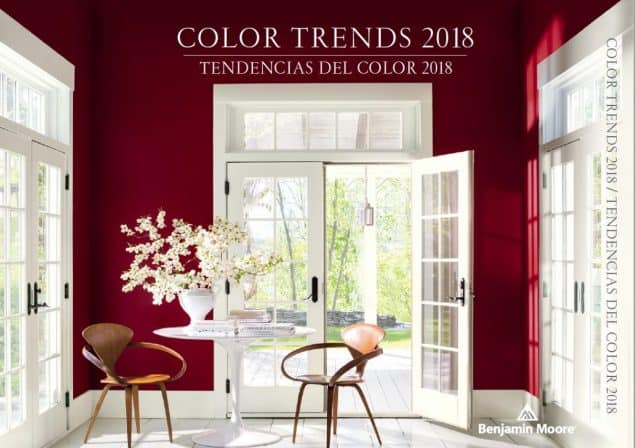 2018 Colour Trends Benjamin Moore Caliente