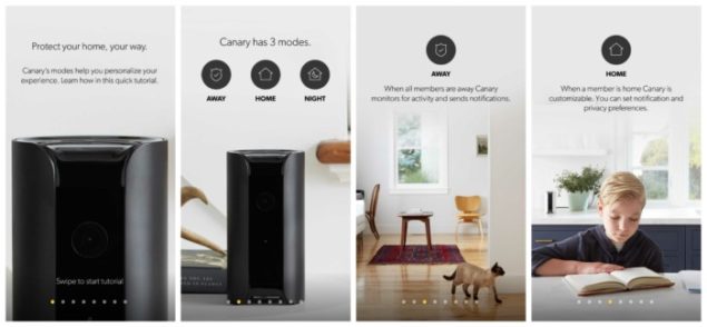 Canary all-in-one security system set up process