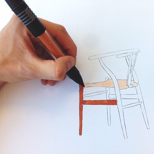 Colour Me Good Chairs Colouring Book