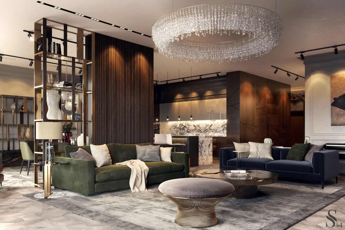 How to decorate like a Millionaire. Luxury detailed living room by Covet House