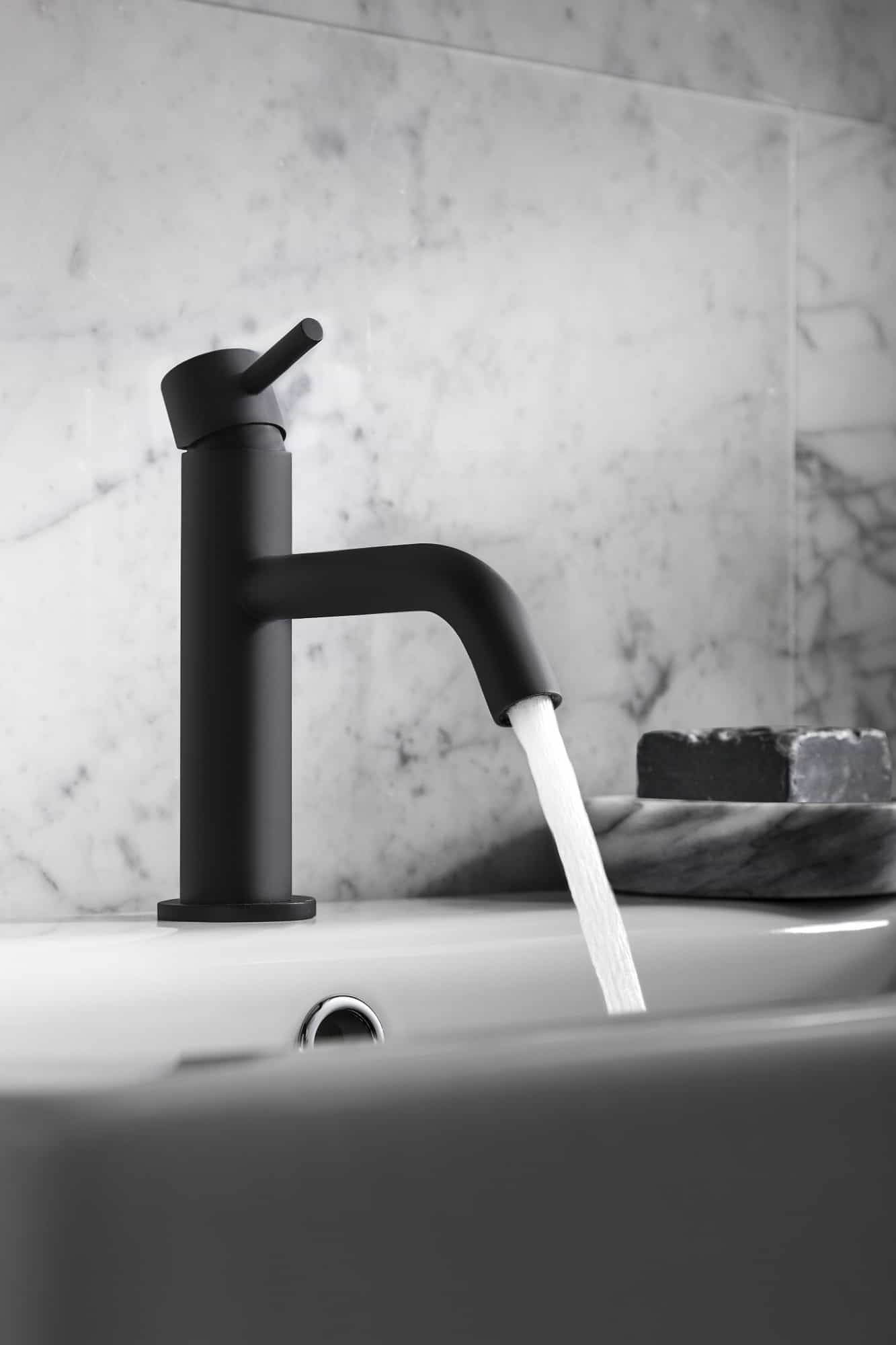 Crosswater MPRO Matt Black brassware bathroom tap