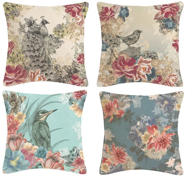 Cushions by Surface Pattern Designer Louise Tiler