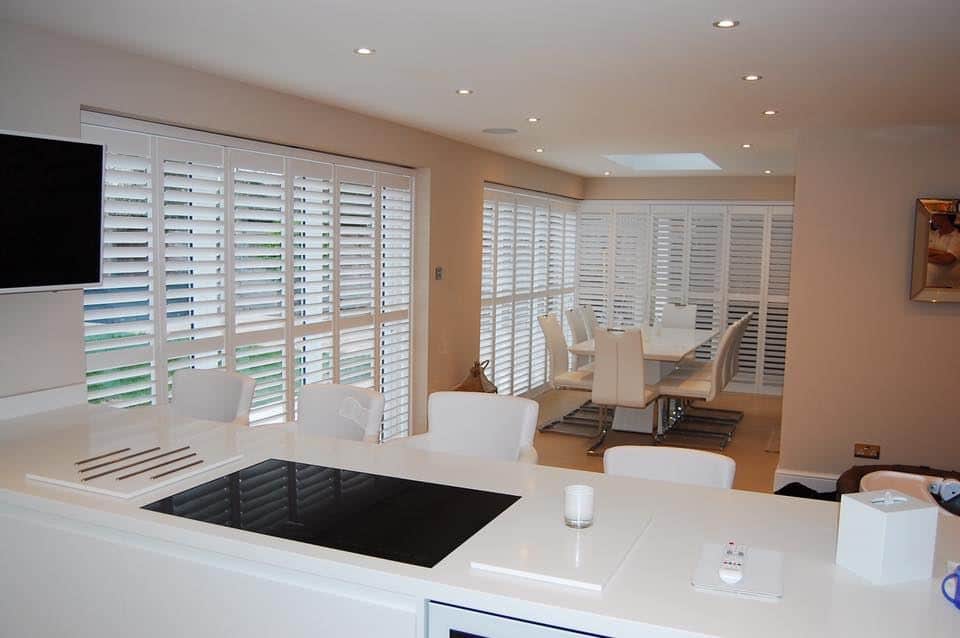 Diamond Shutters in a kitchen - how to choose the right window shutters for your home