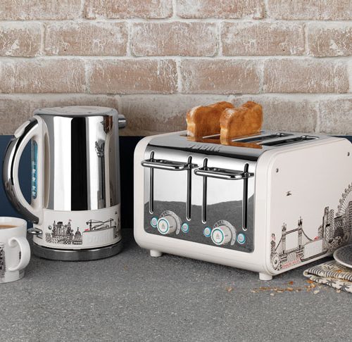 Dualit Architect Kettle Toaster featuring Charlene Mullen panels