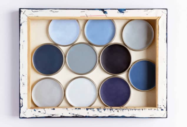 Dulux Colour Futures 17 - Colour of the Year Denim Drift colour palette