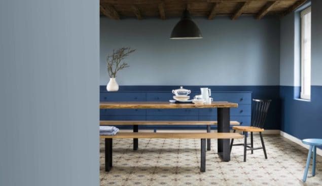 Dulux Colour Futures 17 - Colour of the Year - Dining - Denim Drift, Indigo Shade