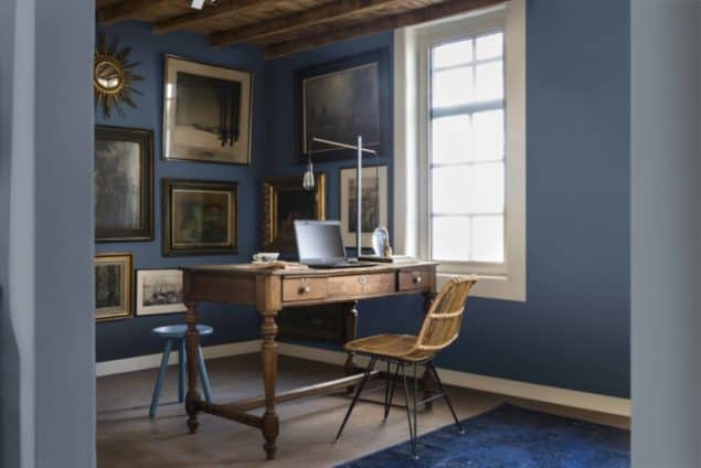 Dulux Colour Futures 17 - Colour of the Year - Study - Indigo Shade, Denim Drift, Clock Face