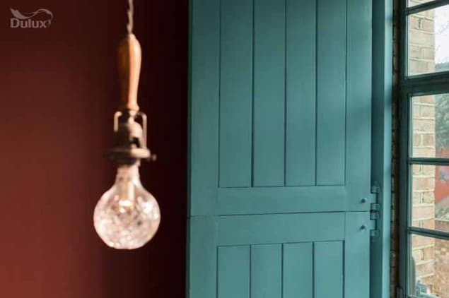 Dulux colour of the Year 2014 TEAL Doorway