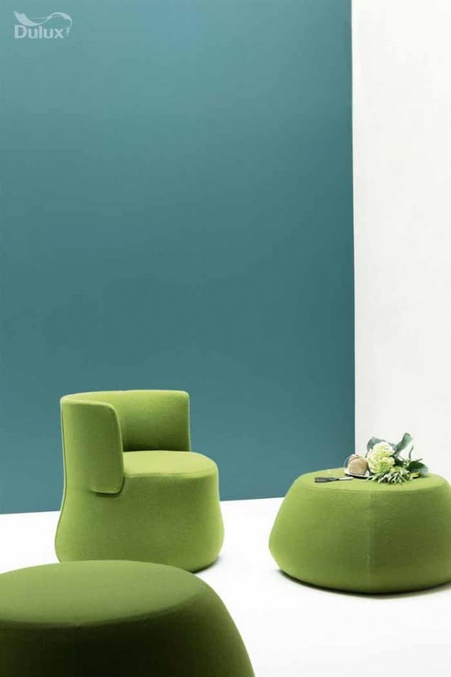 Dulux colour of the YearDulux colour of the Year 2014 TEAL seating area 2014 TEAL seating area