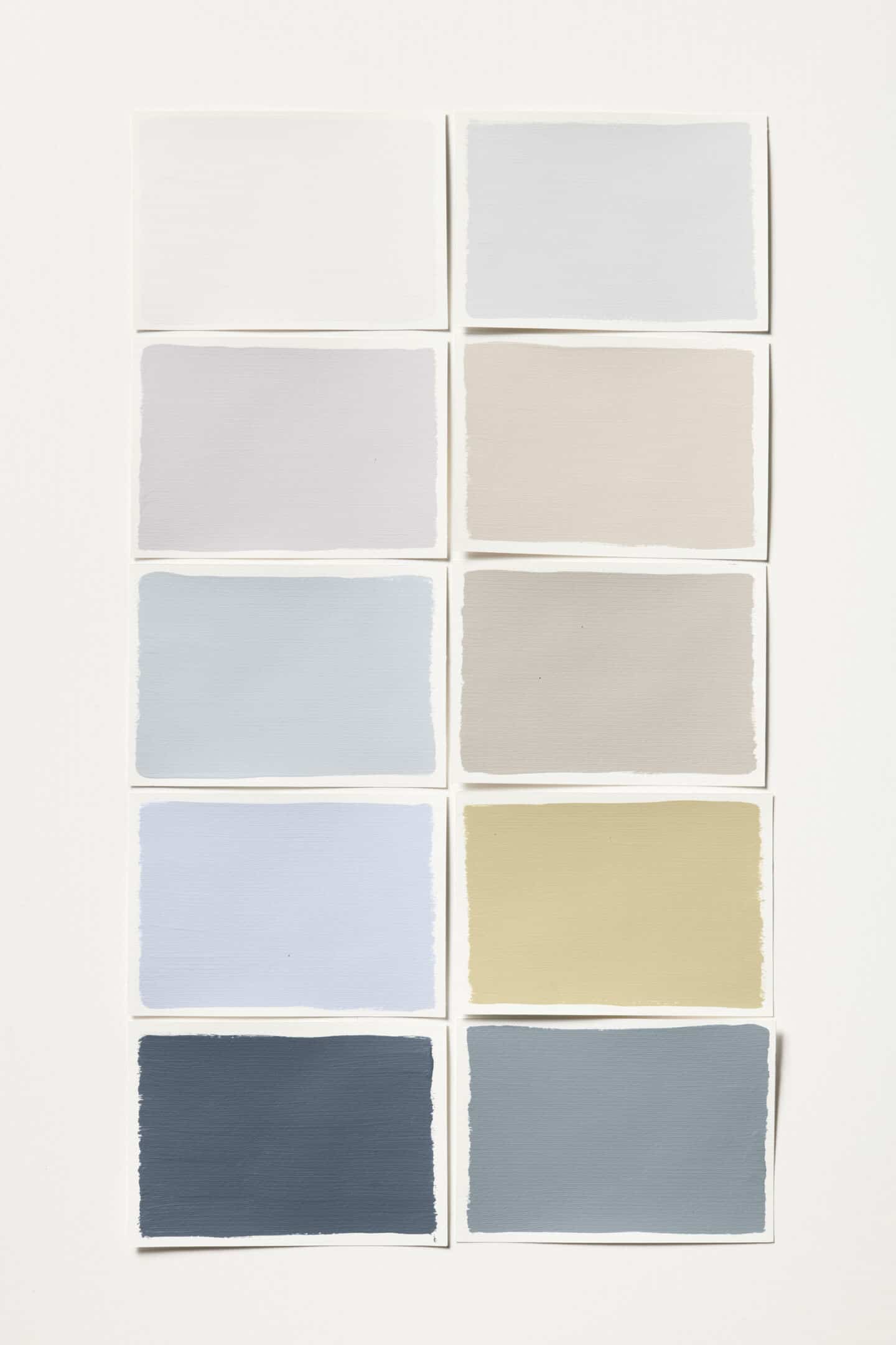 Dulux Colour of the Year 2023 Flow colour palette