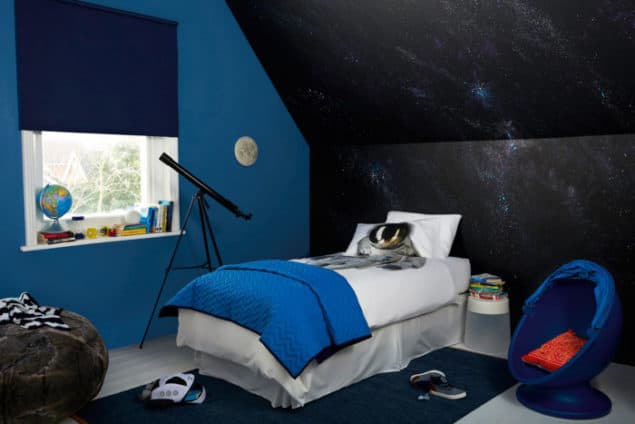 Paint manufacturer Dulux recently launched a kids' bedroom campaign to encourage parents to involve their children in the creative process when decorating their bedrooms. The result of the campaign was six creative designs for a child's bedroom that not only look fantastic but that aren't really even that difficult to create. 