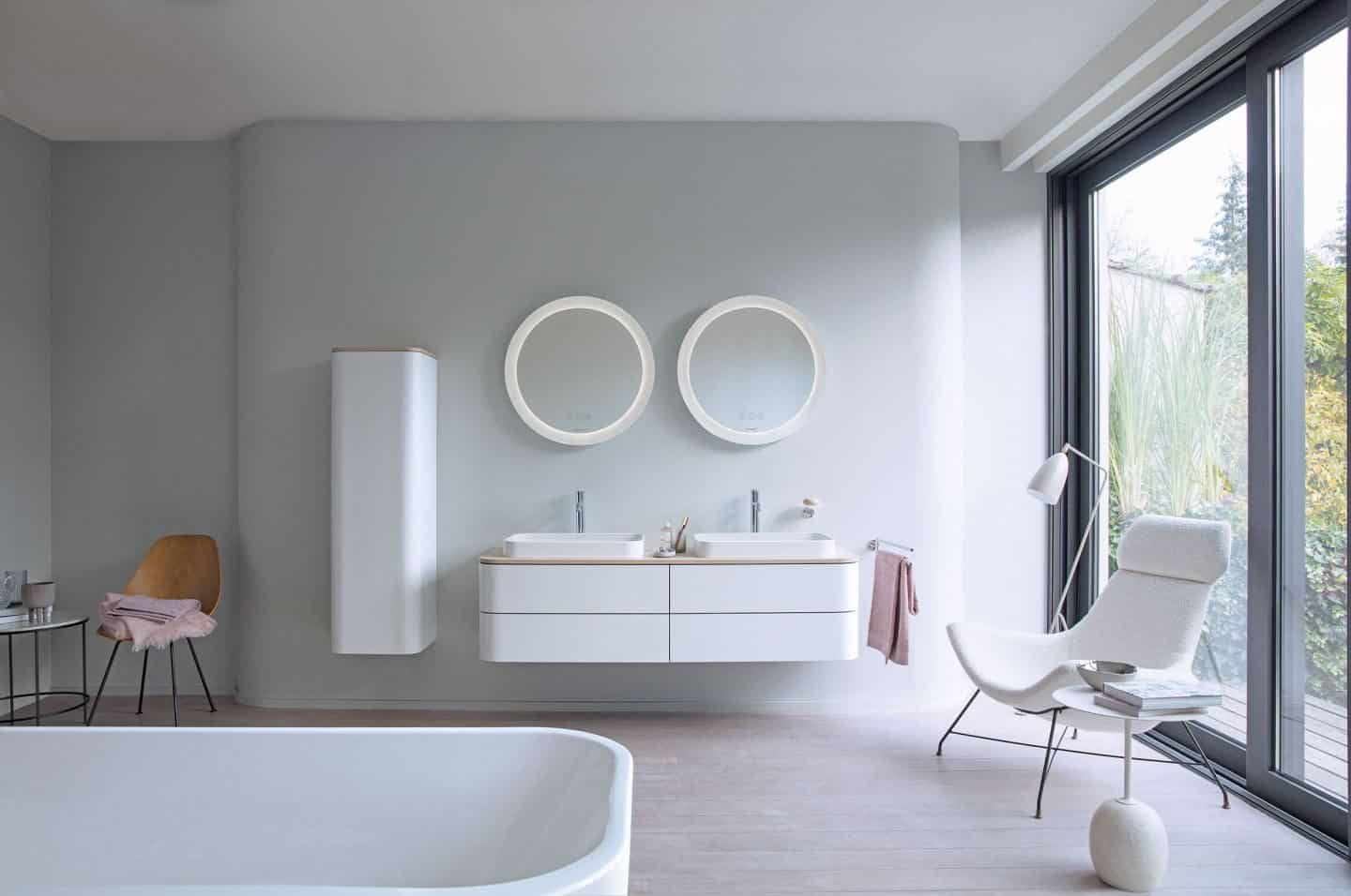 Happy D 2 plus bathroom range from Luxury bathroom brand Duravit 