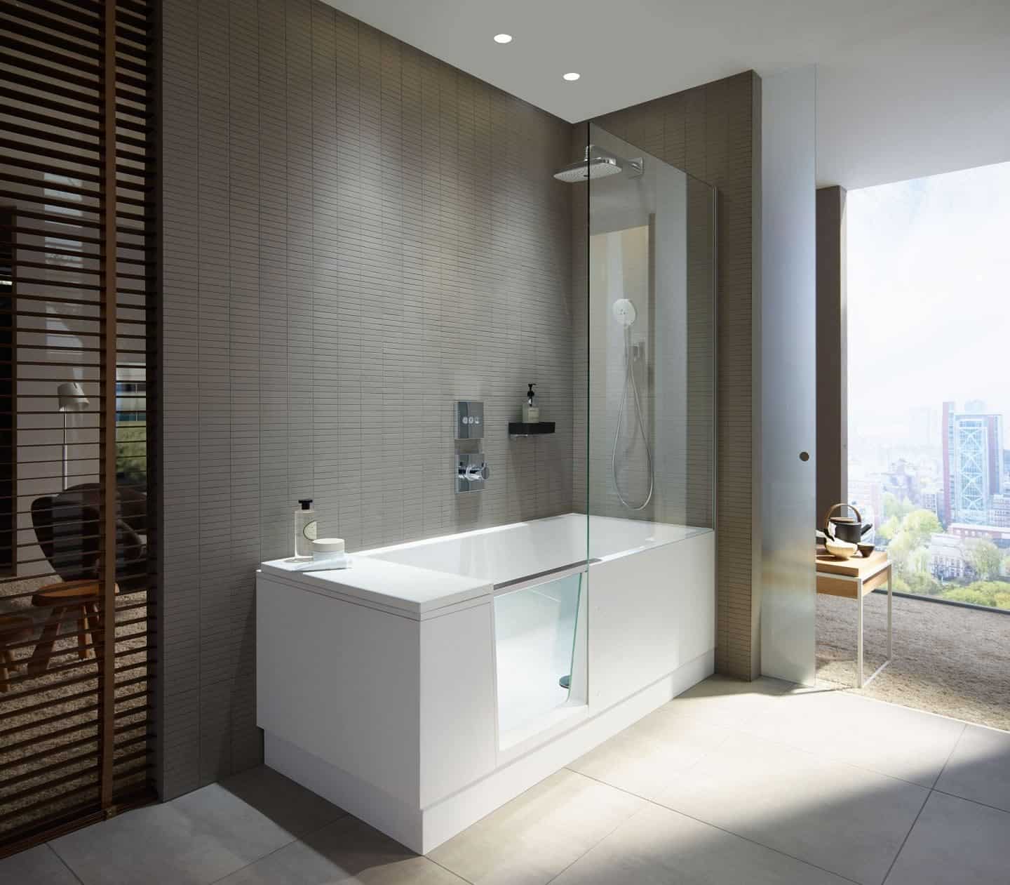 Showerbath from Luxury Bathroom Brand Duravit