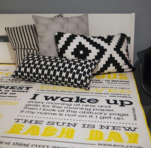 Eve Matress Special Edition typographic design