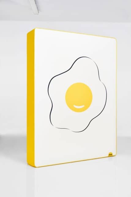 Eve Mattress Special Edition fried egg design