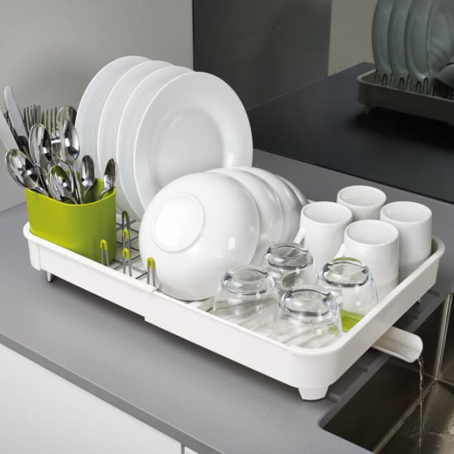 Joseph Joseph Extend dish rack insitu