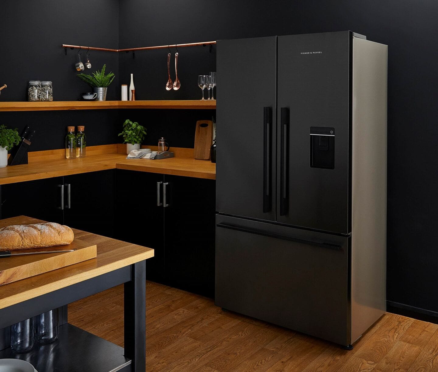 An eco-friendly fridge freezer from Fisher & Paykel as an eco-friendly home upgrade