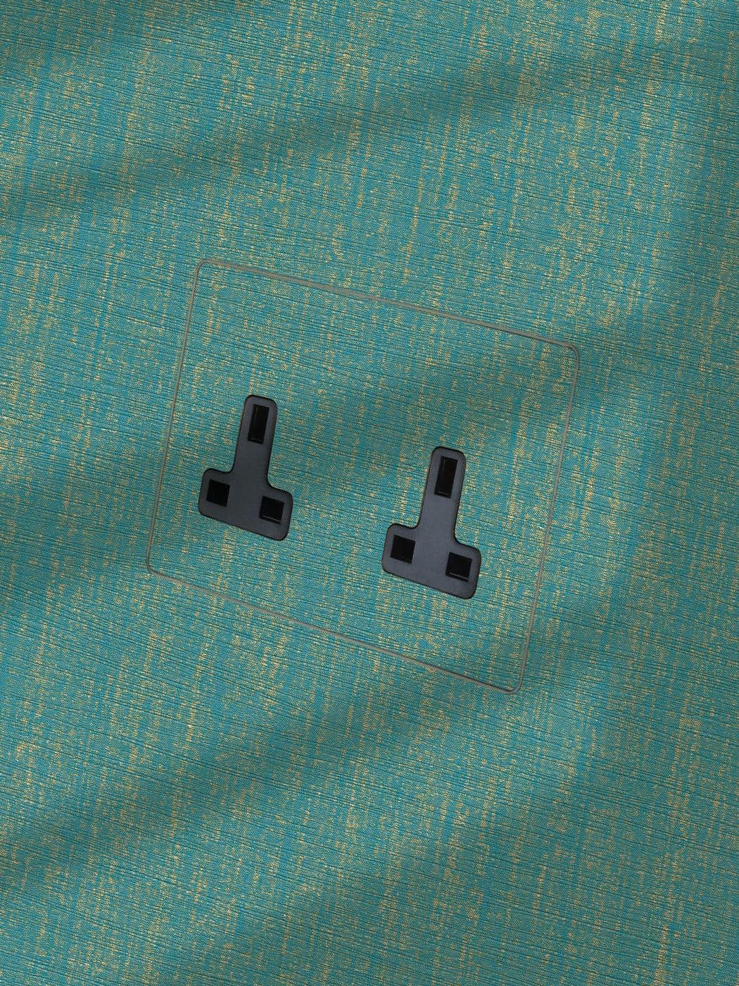 Designer Electrical Wiring Accessories from Focus SB - flush fit faceplate for power sockets