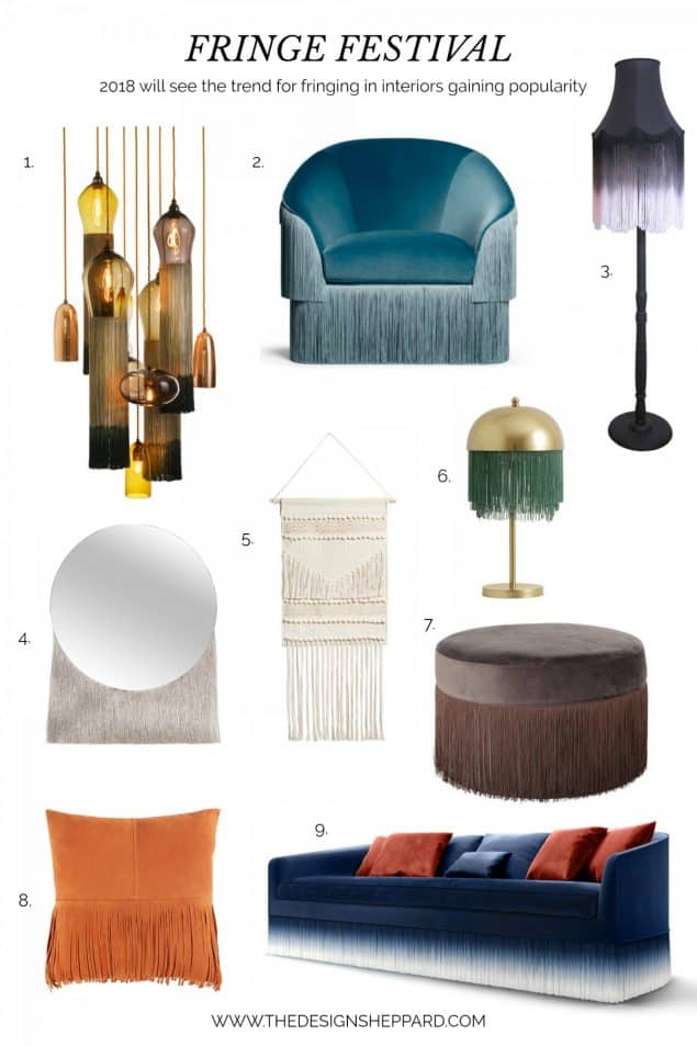 Fringing Trend in interior design