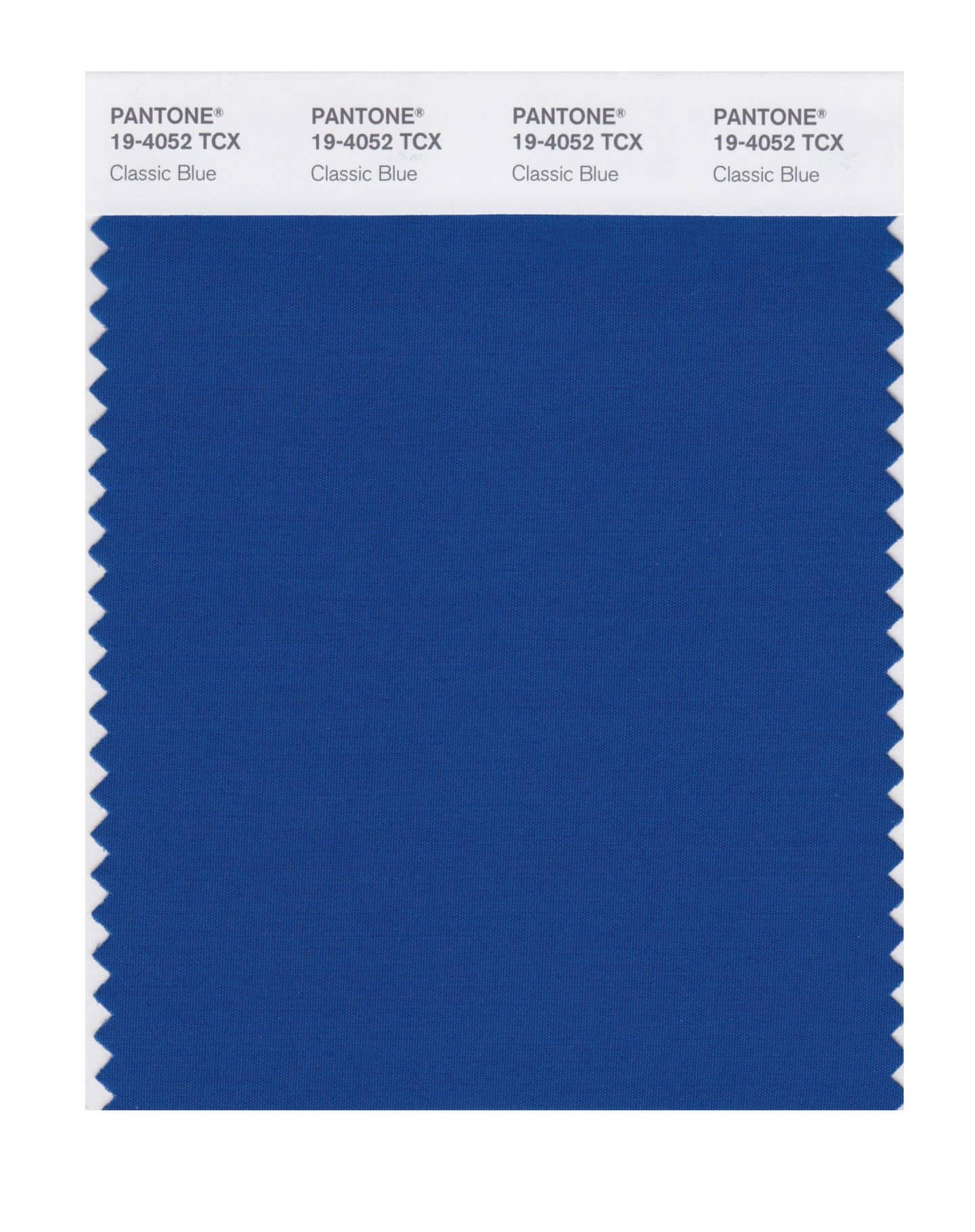 Pantone Colour of the Year 2020 Classic Blue