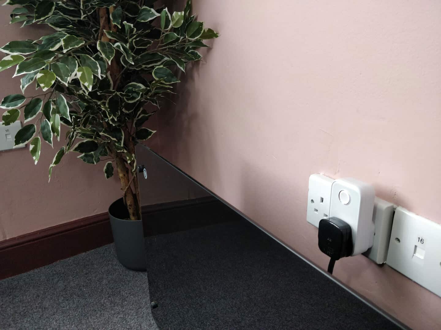 Hive active plug can be used to control your electric heating in a smart office