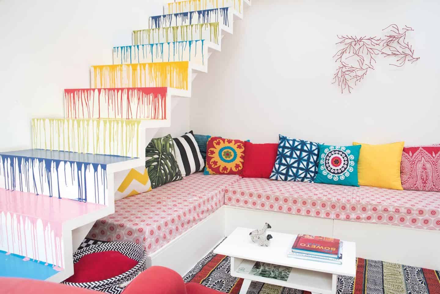 Home Life Around the World - The colourful home of Carin Lilienfield, a publishing consultant in Cape Town