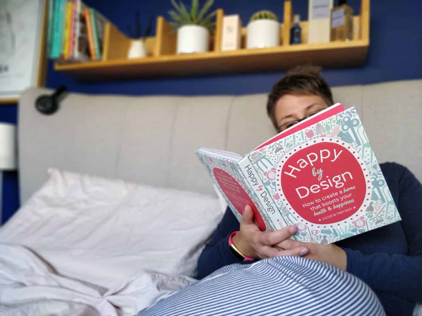 How to Design your own happiness -Reading on the bed 1