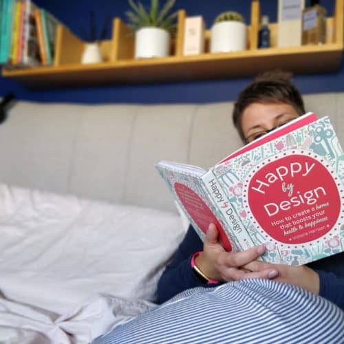 How to Design your own happiness -Reading on the bed 1