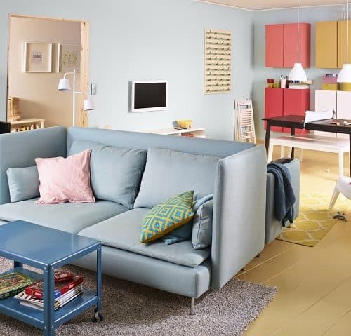 Ikea Catalogue 2014 preview pastel living room