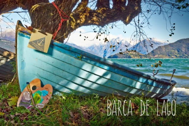 Inspiration for ColourCourage BARCA DE LAGO paint by Lars Contzen