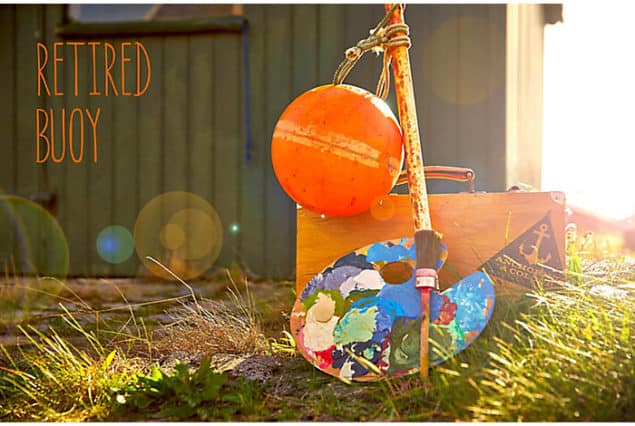 Inspiration for ColourCourage Retired Buoy paint by Lars contzen