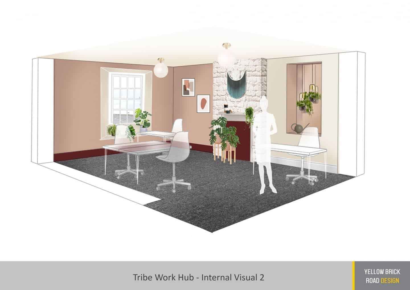 The Tribe is a coworking space for female entrepreneurs in Totnes, Devon