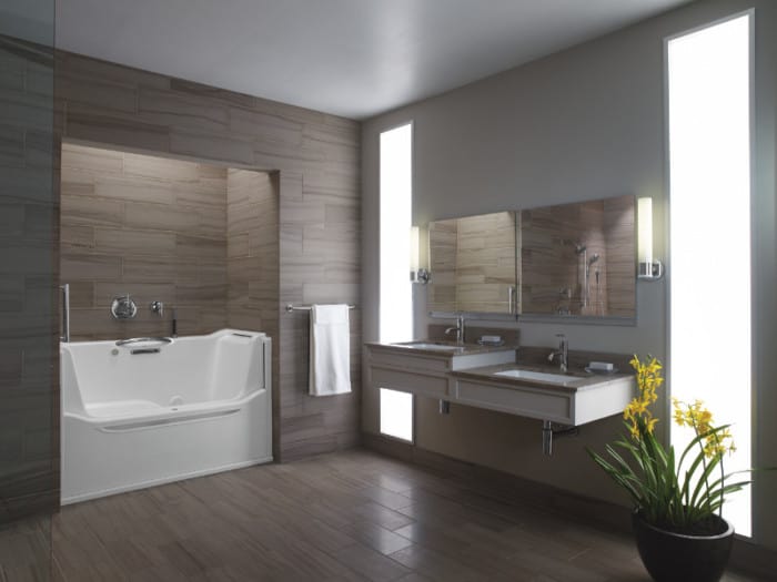 Kohler bathroom design for an ageing population