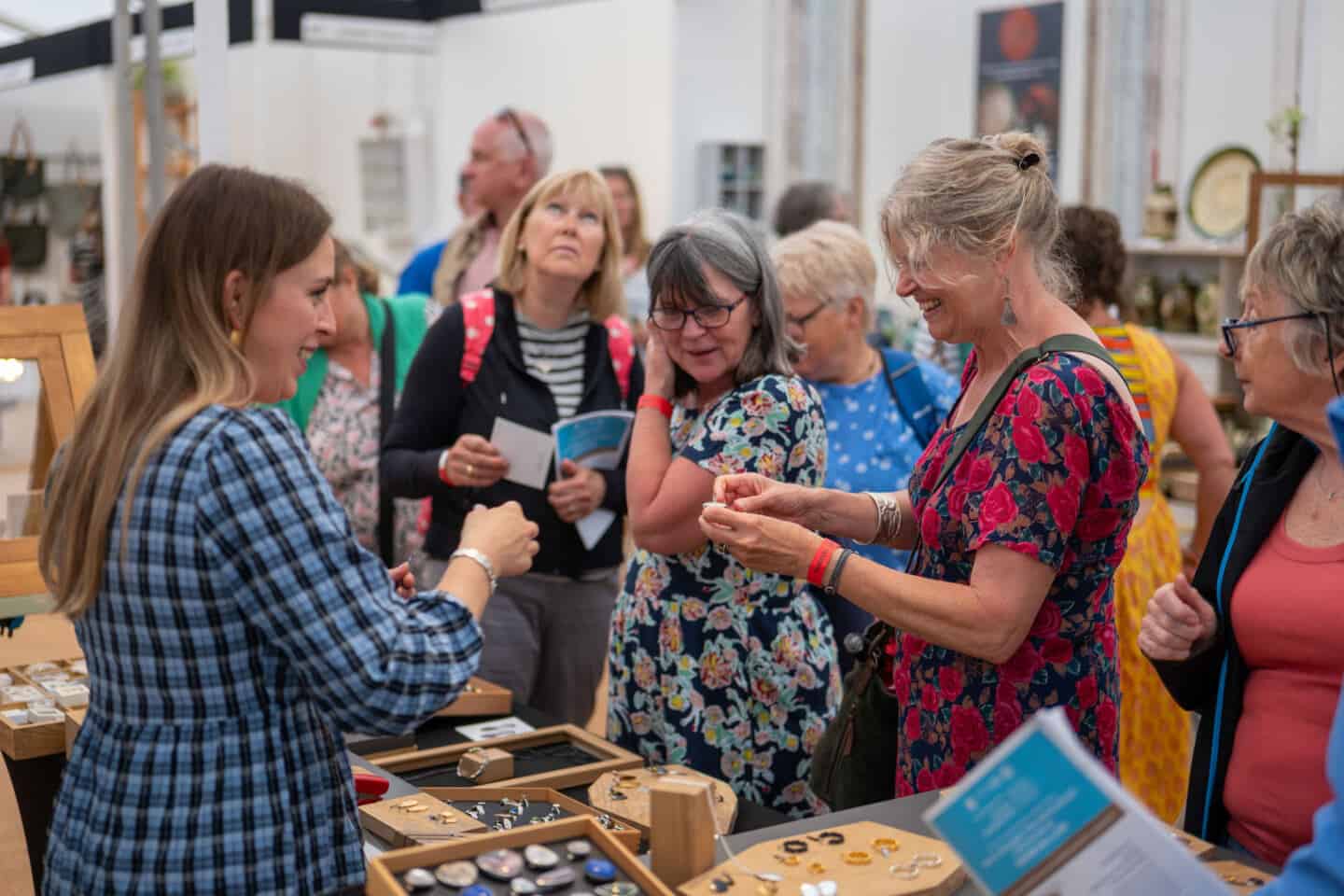 British Jewellery Designer Leoma Drew exhibits at The Craft Festival