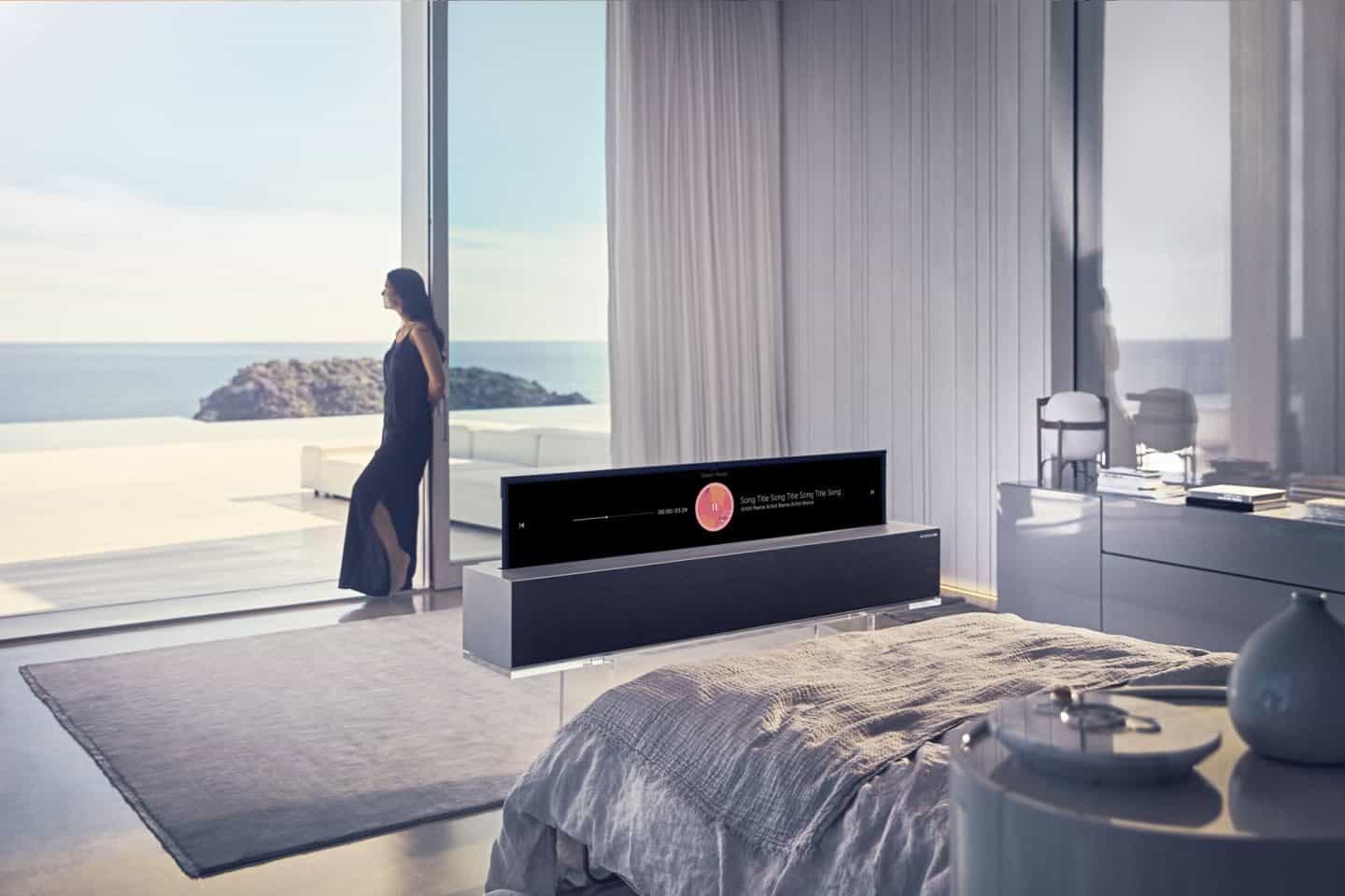 LG Signature Roll-up TV - innovative TVs