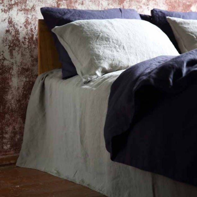 LinenMe Bedding Cobalt Taupe 