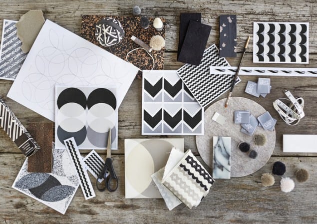 Lindsey Lang Black & White Mood Board