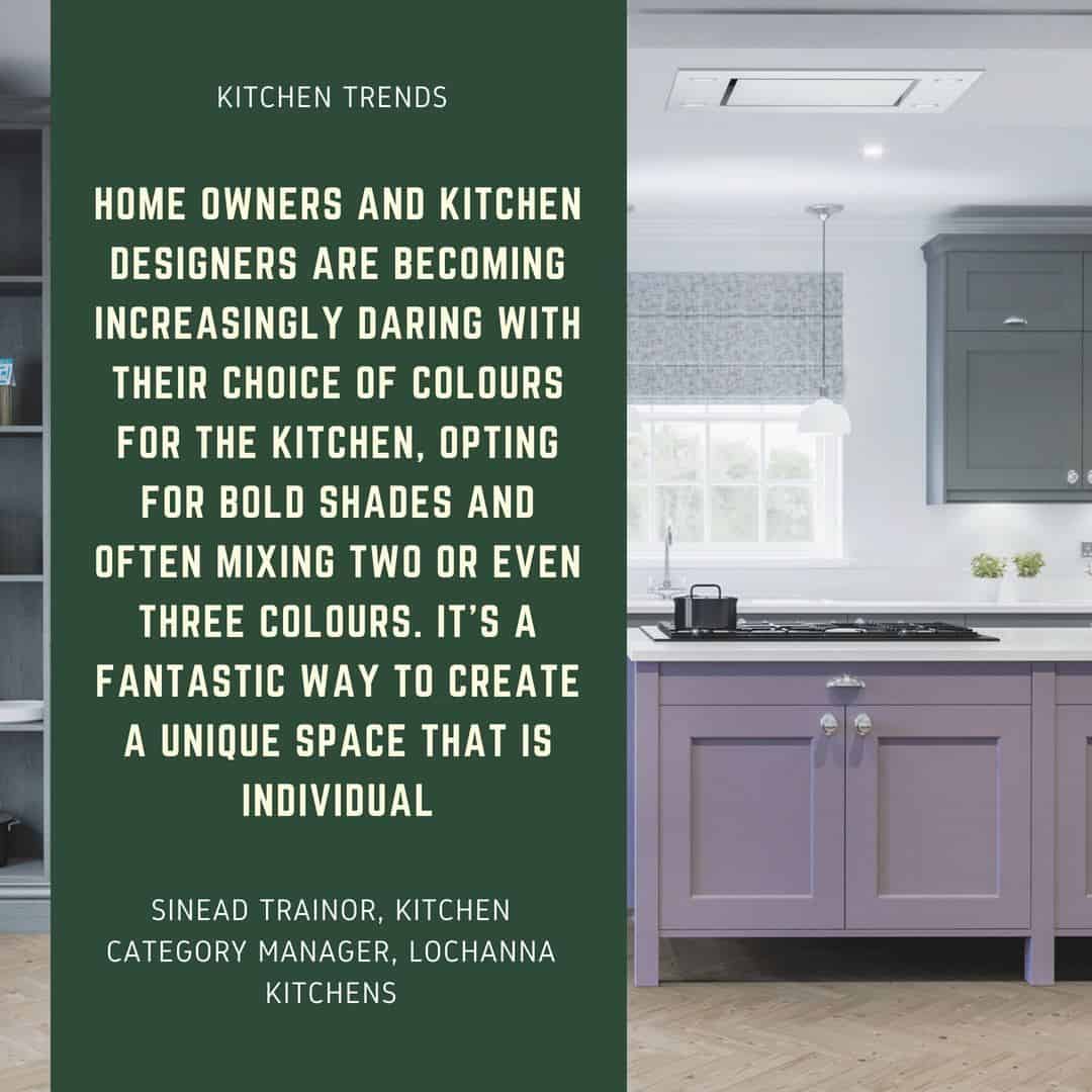 Quote on kitchen treds from LochAnna Kitchens