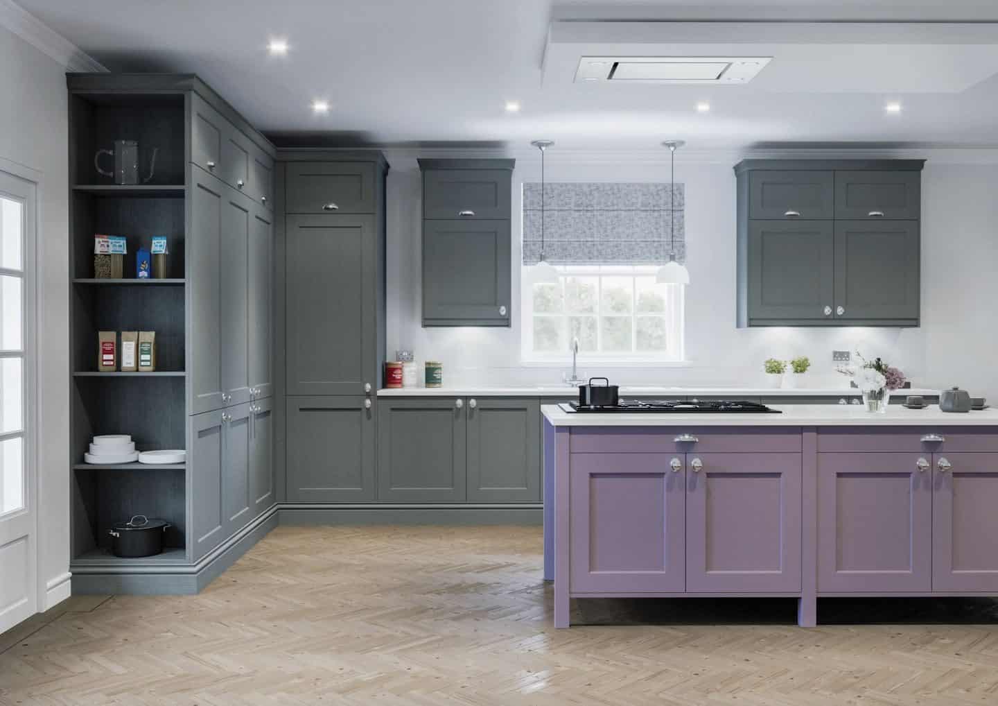 LochAnna Kitchens, The Natural Georgian Collection, Cinder & Lavender