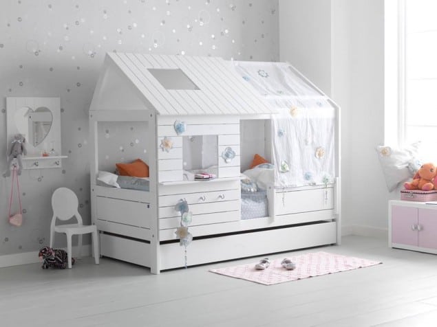 Low Hut Childrens Bed from Cuckooland